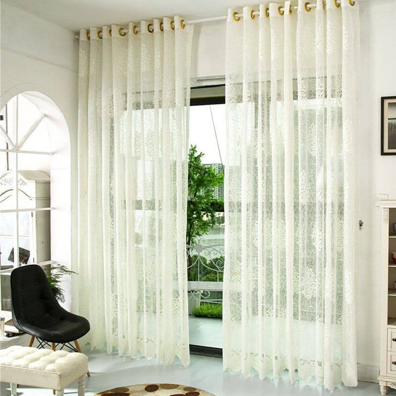 Tül stor perde dekorasyon önerileri